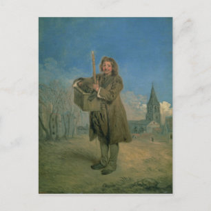 Savoyard with a Marmot, 1715-16 Postcard