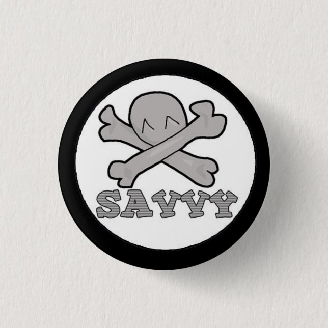 Savvy Button (Front)