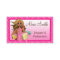Savvy Shopper Pink Std. Business Card