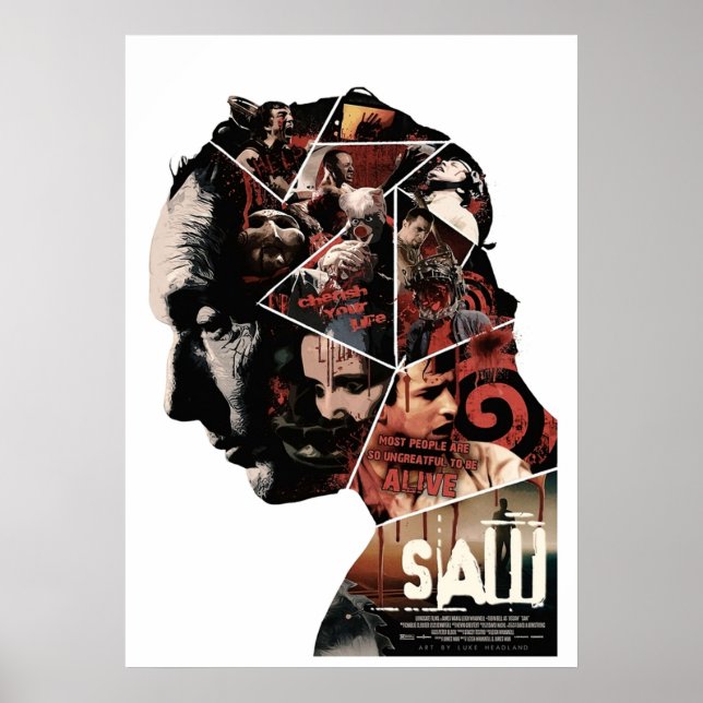 Saw Movie Poster (Front)