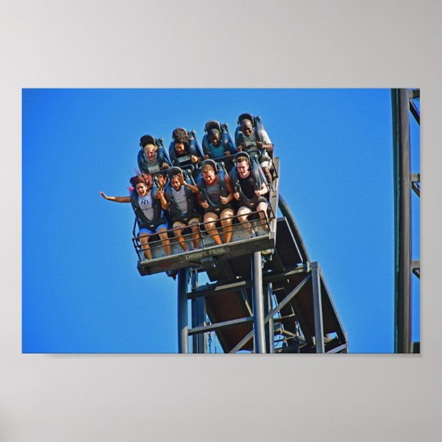 SAW: The Ride Drop 2 | Thorpe Park Resort Poster (Front)