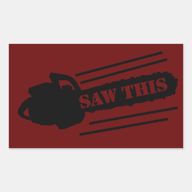 SAW THIS STICKER (Front)