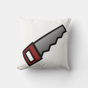 Saw Throw Pillow