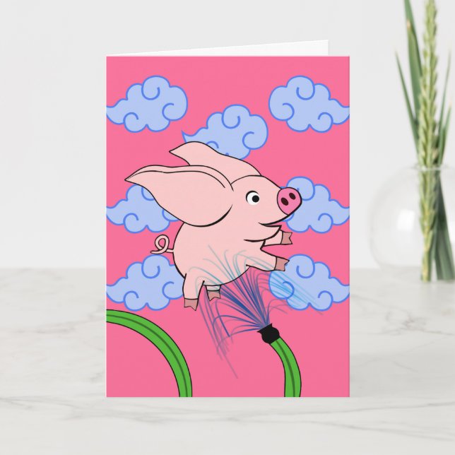 Sawadee Pee Mai, Happy Songkran, Thai New Year Card (Front)