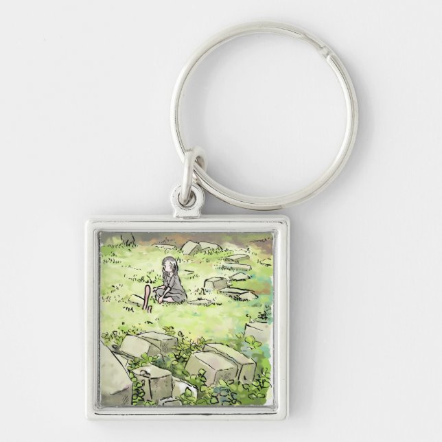 Sawdust Keychain (Front)