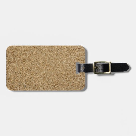 Sawdust Luggage Tag
