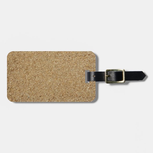 Sawdust Luggage Tag (Front Horizontal)
