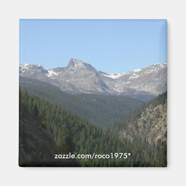 Sawtooth Mountain, Colorado Magnet (Front)