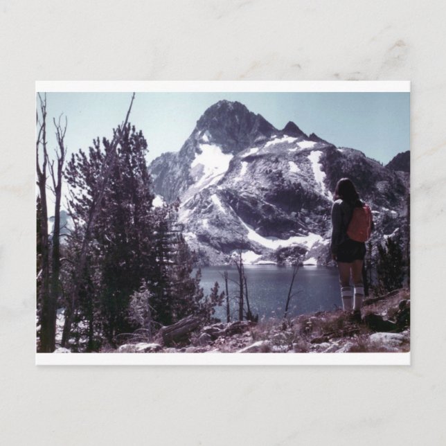 Sawtooth Mountains Idaho Postcard (Front)