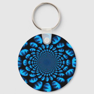 Sawtooth Mountains Manipulation 2 Keychain