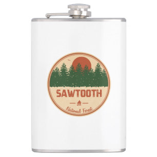 Sawtooth National Forest Hip Flask