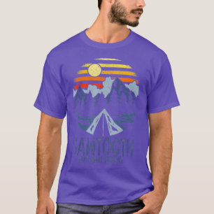 Sawtooth National Forest Idaho Rocky Mountains ID T-Shirt
