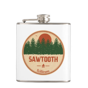 Sawtooth Wilderness Idaho Hip Flask