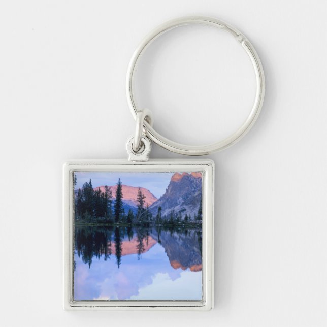 Sawtooth Wilderness, Idaho. USA. Cumulus Keychain (Front)