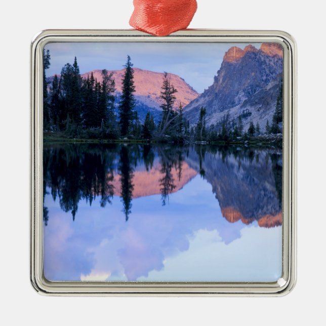 Sawtooth Wilderness, Idaho. USA. Cumulus Metal Ornament (Front)