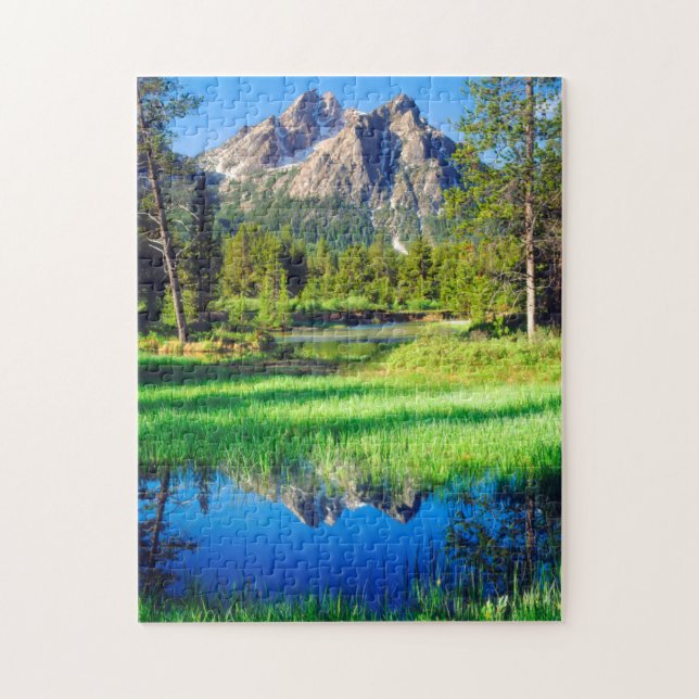 Sawtooth Wilderness Jigsaw Puzzle (Vertical)