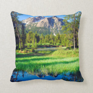Sawtooth Wilderness Throw Pillow
