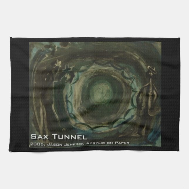 Sax Tunnel Kitchen Towel (Horizontal)