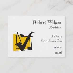 Saxaohone Business Cards