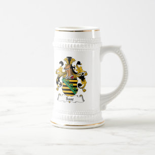 Saxe Family Crest Beer Stein