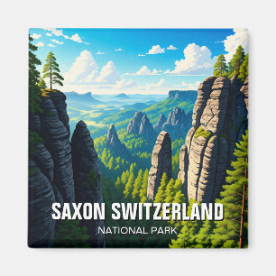 Saxon Switzerland National Park Germany Magnet
