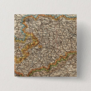 Saxony 2 Inch Square Button