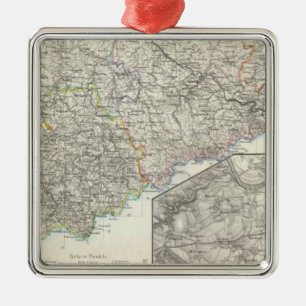 Saxony, Dresden Germany Metal Ornament