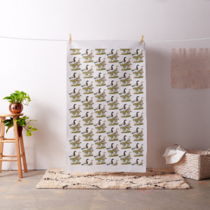 Saxony Duck Family Fabric