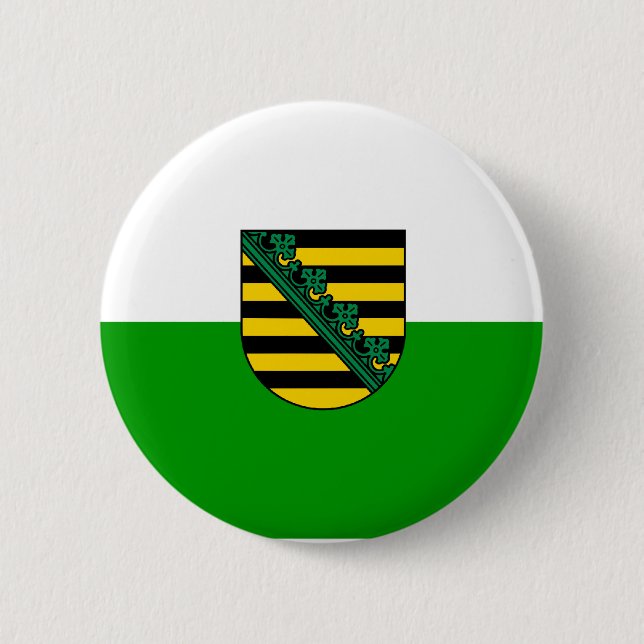 Saxony , Germany 2 Inch Round Button (Front)