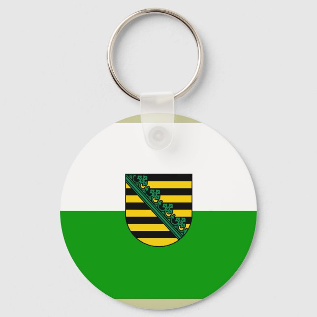 Saxony , Germany Keychain (Front)