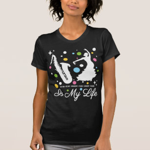 Saxophone and Dance is my Life : Passion T-Shirt