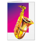 Saxophone bariolé