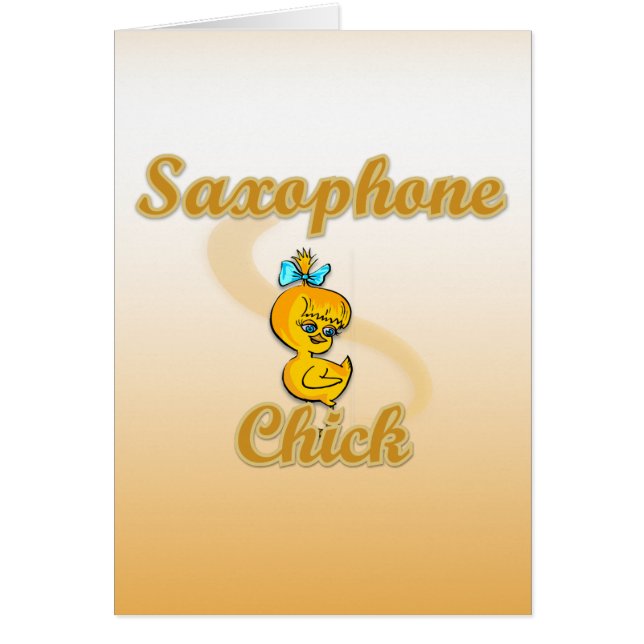 Saxophone Chick (Devant)