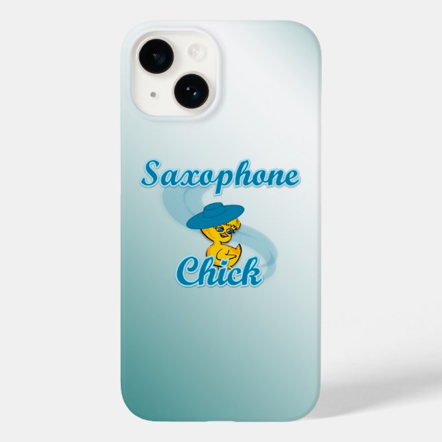 Saxophone Chick #3 Case-Mate iPhone Case (Back)