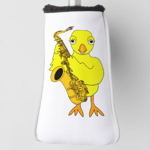 Saxophone Chick Golf Head Cover