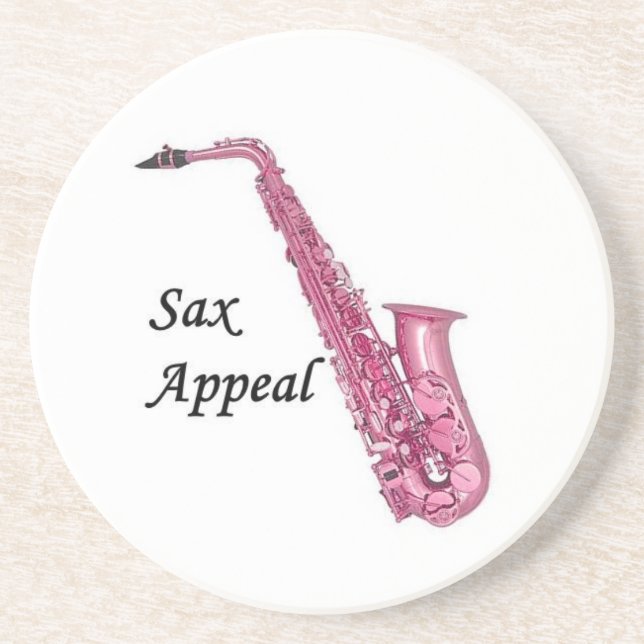 Saxophone coasters (Front)