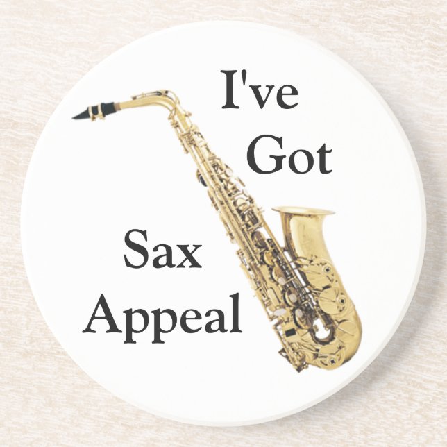 Saxophone coasters (Front)