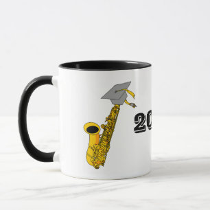 Saxophone Graduation Mug