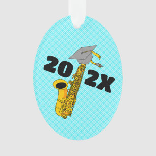 Saxophone Graduation Ornament