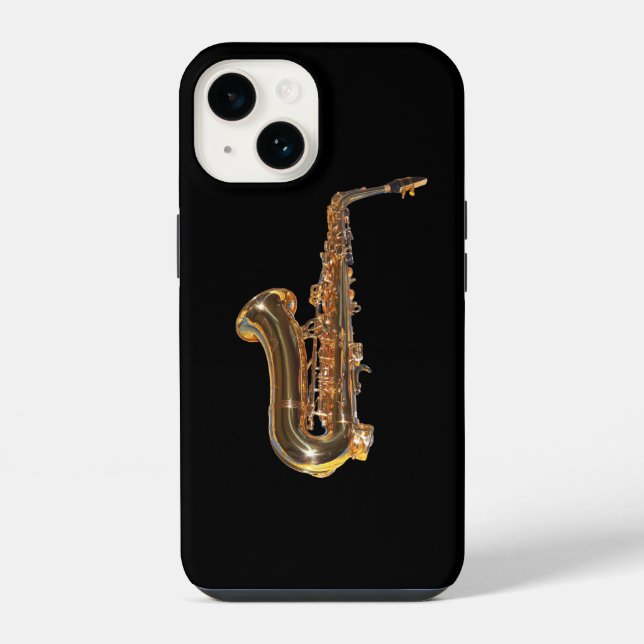 Saxophone iPhone Case (Back)