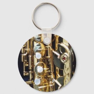 Saxophone Keychain