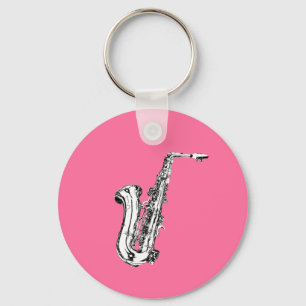 Saxophone Keychain
