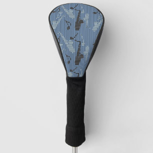 Saxophone Lines  Golf Head Cover