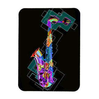 Saxophone Magnet