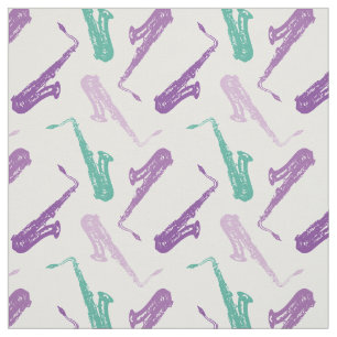 Saxophone Musical Instrument Jazz Band Musician Fabric
