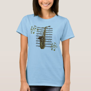 SAXOPHONE Musician Music Lover T-Shirt