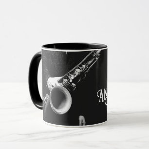 Saxophone personalized mug
