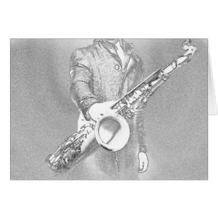 saxophone player
