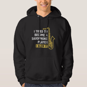 Saxophone Player Hoodie