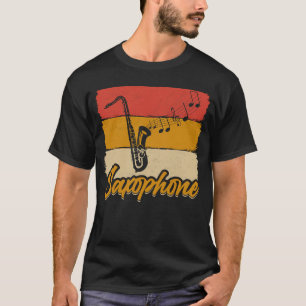 Saxophone Saxaphone Player Music Jazz Tenor 12 T-Shirt